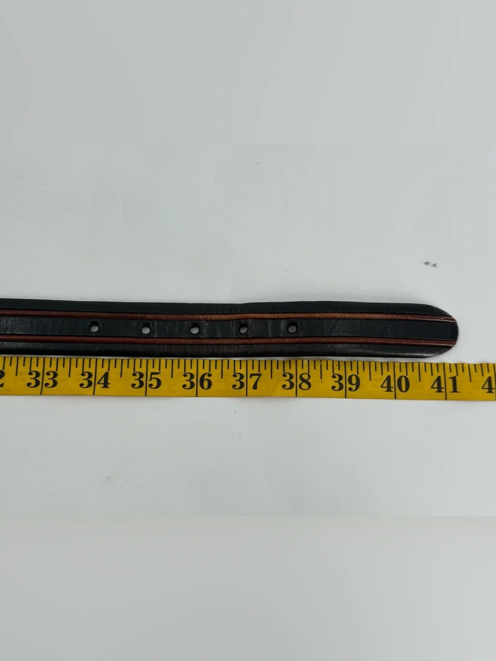 Brighton Vintage 2 Tone Leather Men’s Belt 36